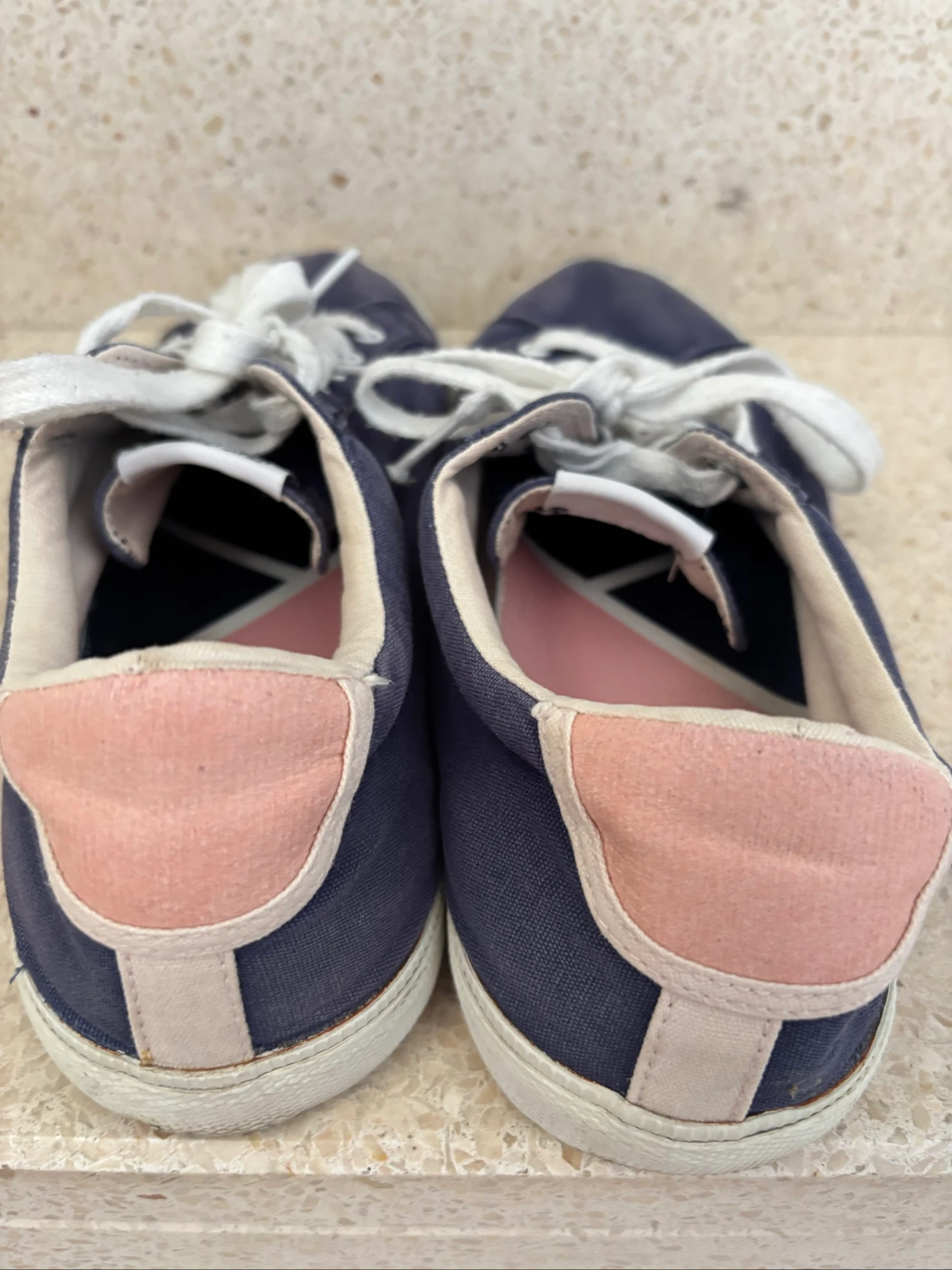 Zapatillas de lona azul marino Pepe Jeans  – photo 5